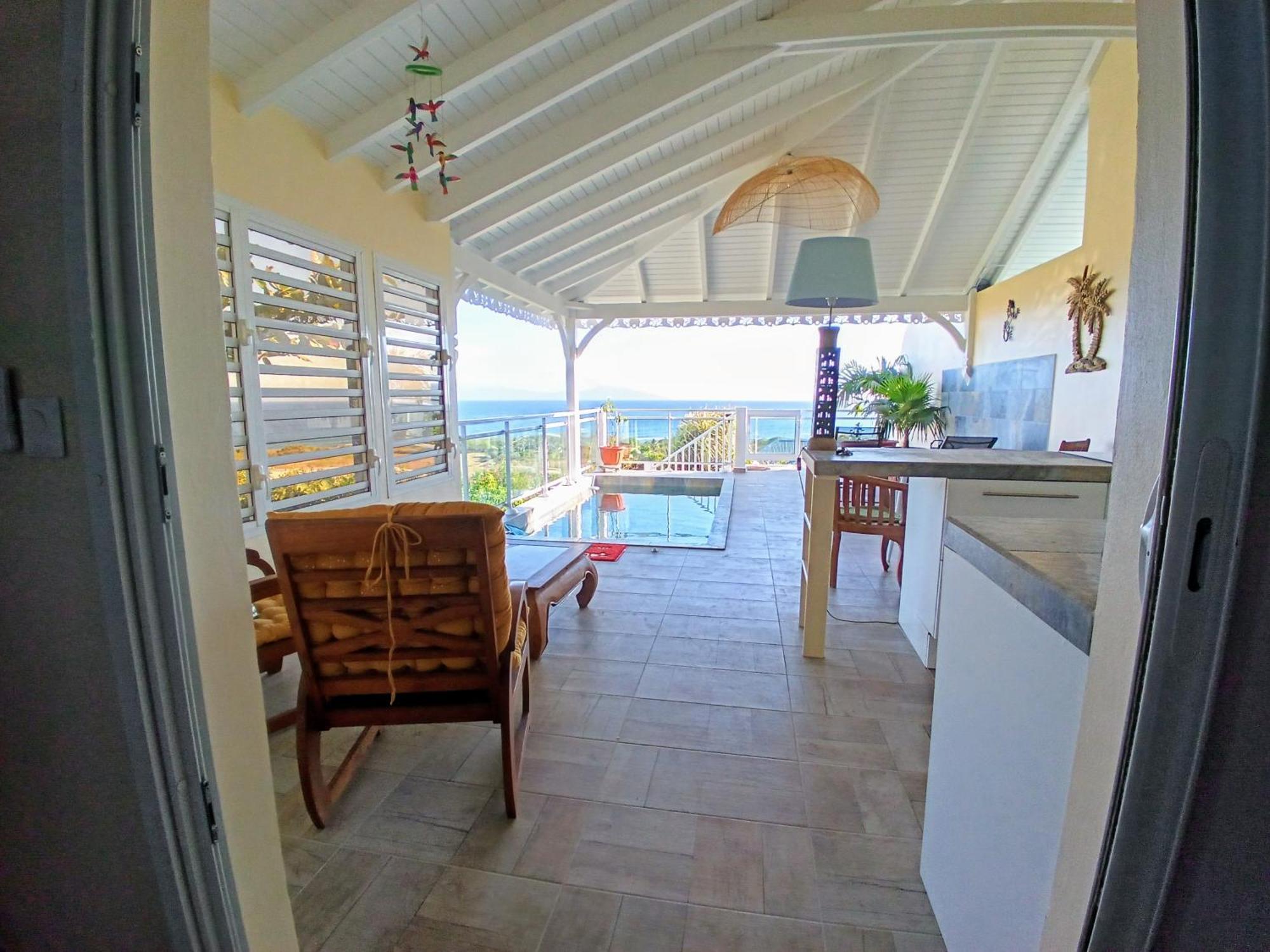 Aux Colibris Amoureux : Loft De Standing Avec Vue Mer Grand-Bourg (Marie Galante) Exterior foto