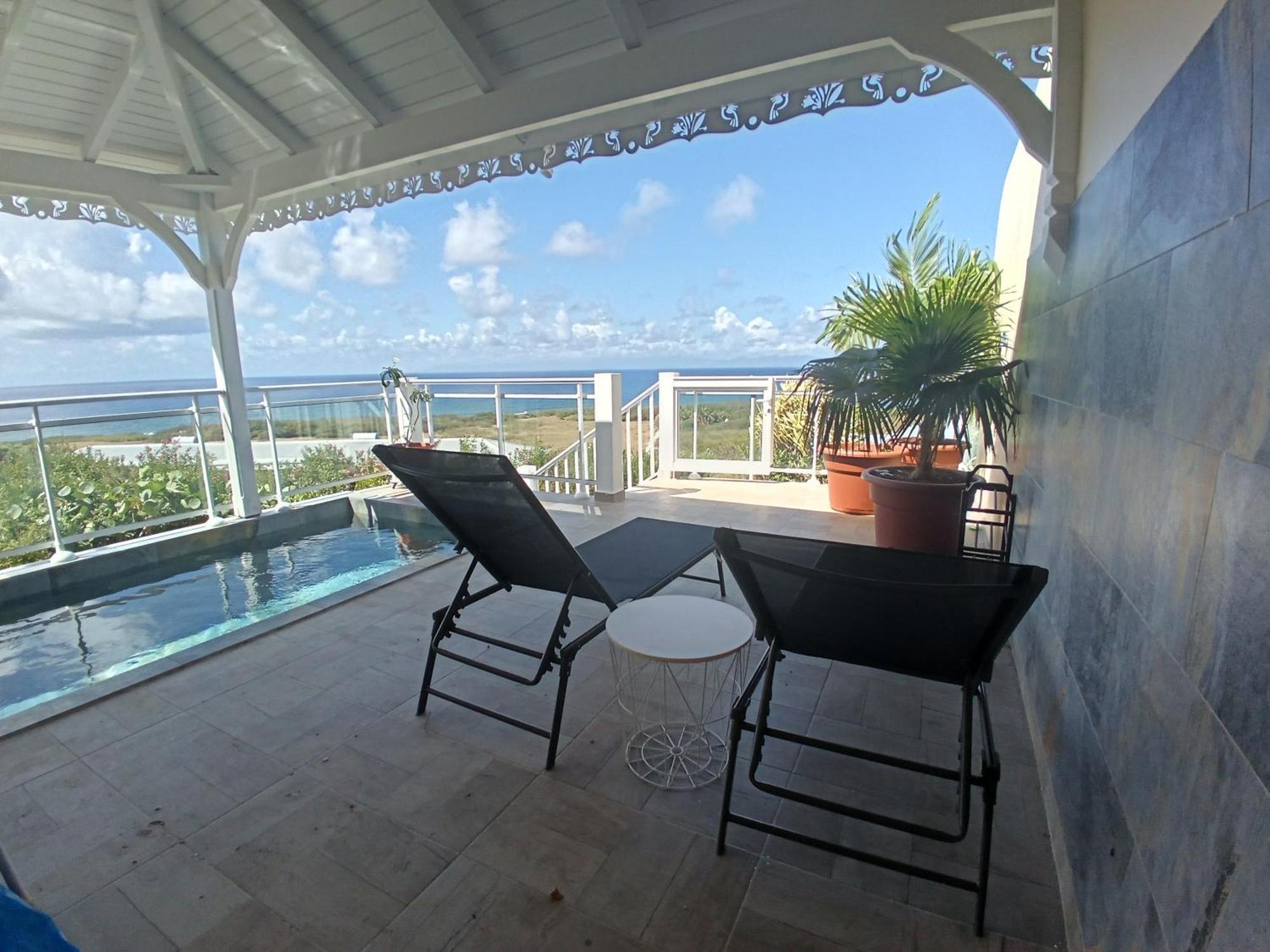 Aux Colibris Amoureux : Loft De Standing Avec Vue Mer Grand-Bourg (Marie Galante) Exterior foto