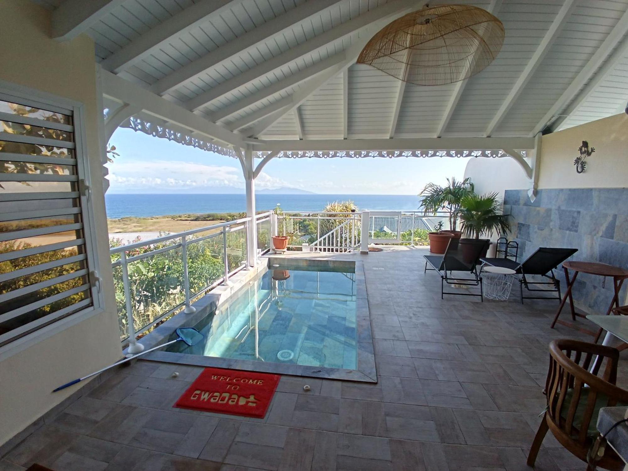 Aux Colibris Amoureux : Loft De Standing Avec Vue Mer Grand-Bourg (Marie Galante) Exterior foto