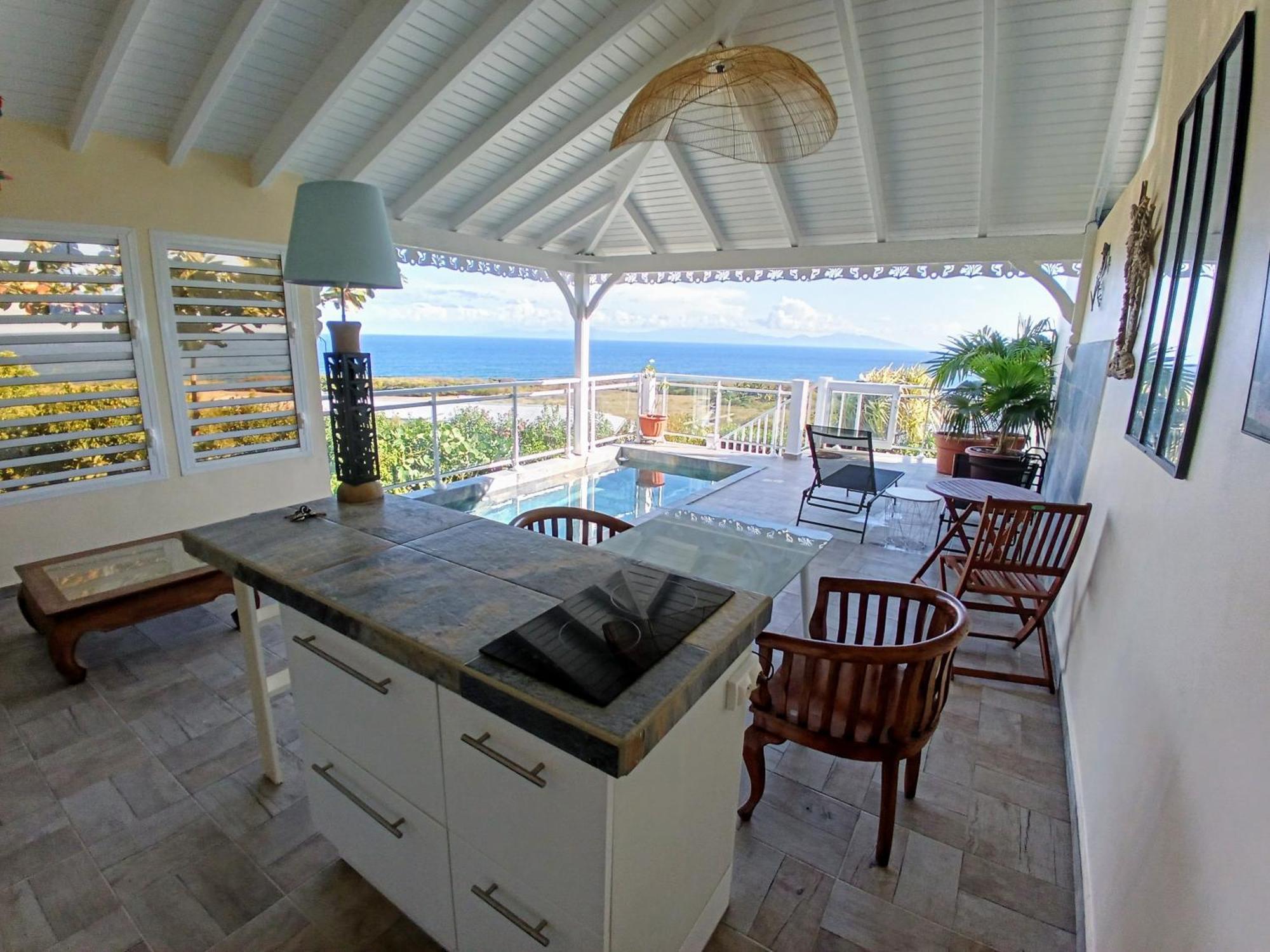 Aux Colibris Amoureux : Loft De Standing Avec Vue Mer Grand-Bourg (Marie Galante) Exterior foto