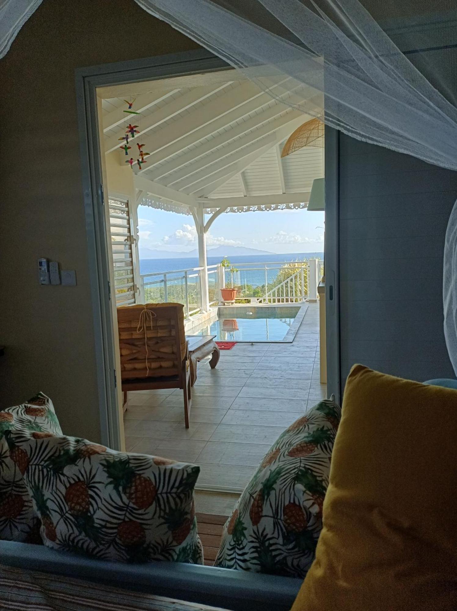 Aux Colibris Amoureux : Loft De Standing Avec Vue Mer Grand-Bourg (Marie Galante) Exterior foto
