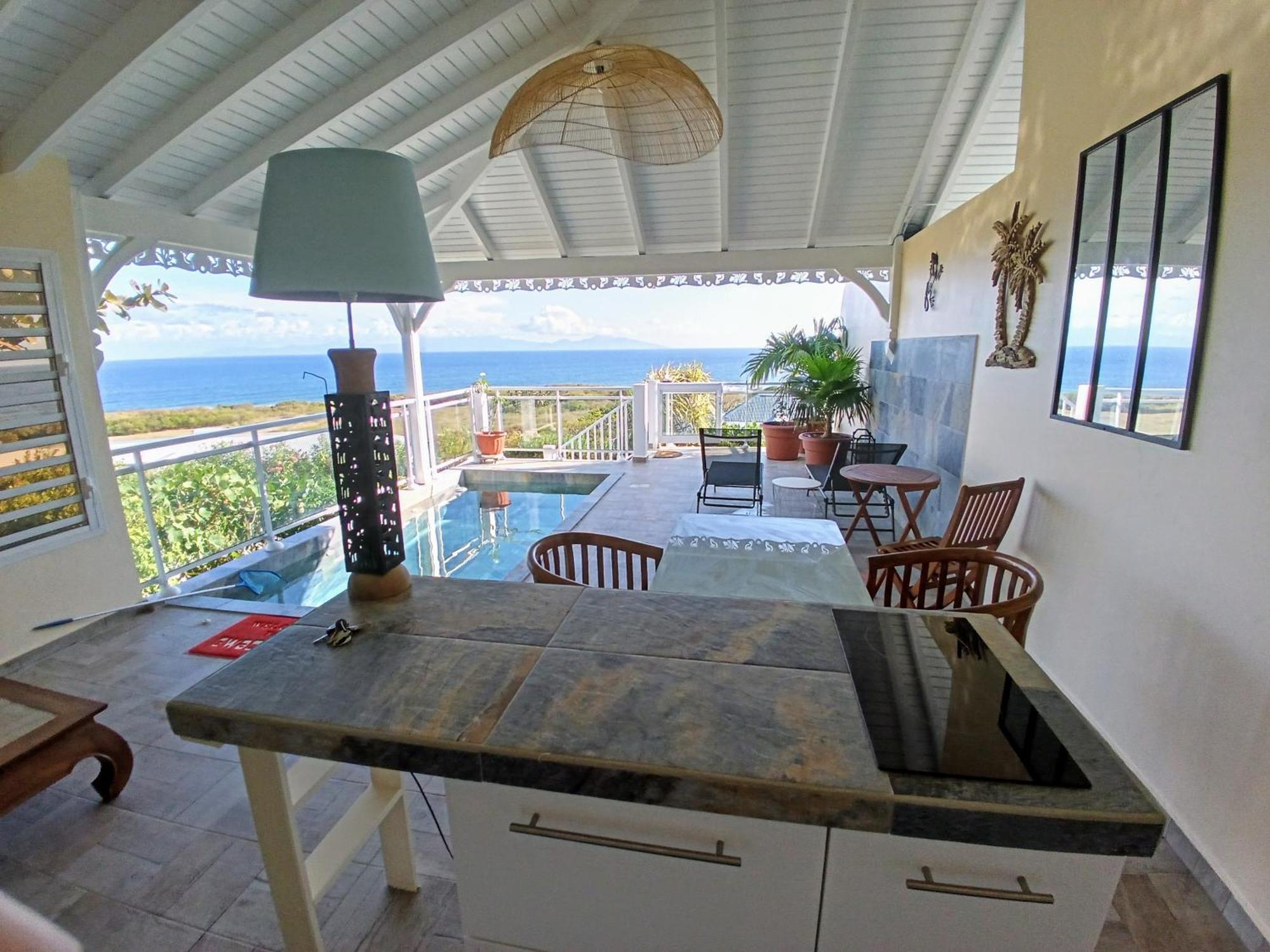 Aux Colibris Amoureux : Loft De Standing Avec Vue Mer Grand-Bourg (Marie Galante) Exterior foto